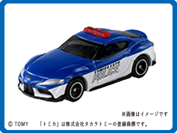 入場記念トミカ トヨタ GR スープラ TOMICA EXPOパトロールカー仕様