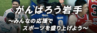 がんばろう岩手 ～みんなの応援でスポーツを盛り上げよう～