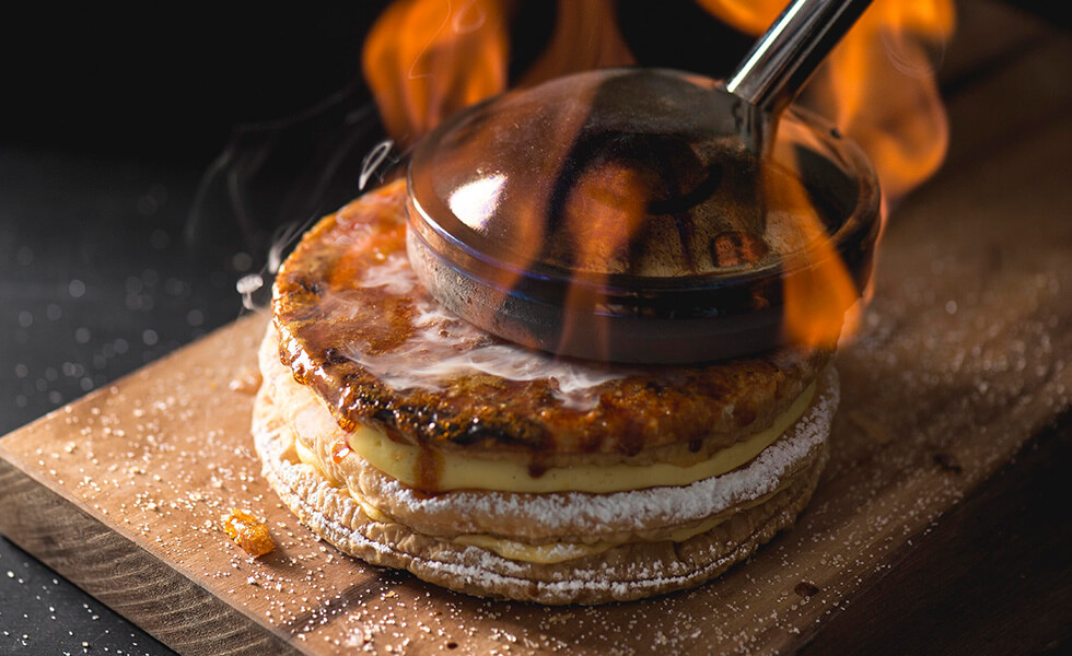 キャラメルブリュレミルフィーユ