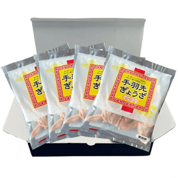 プライフーズ株式会社「手羽先ぎょうざ 310g×4袋セット(冷凍)」