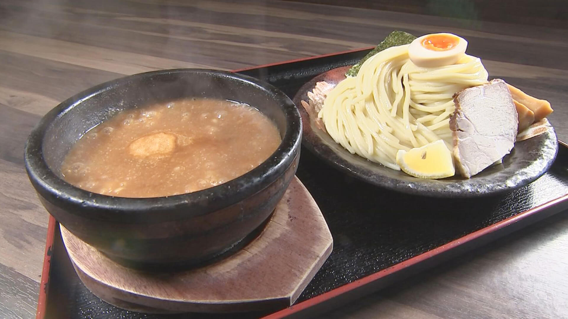 濃厚海老つけそば 1,160円（税込）