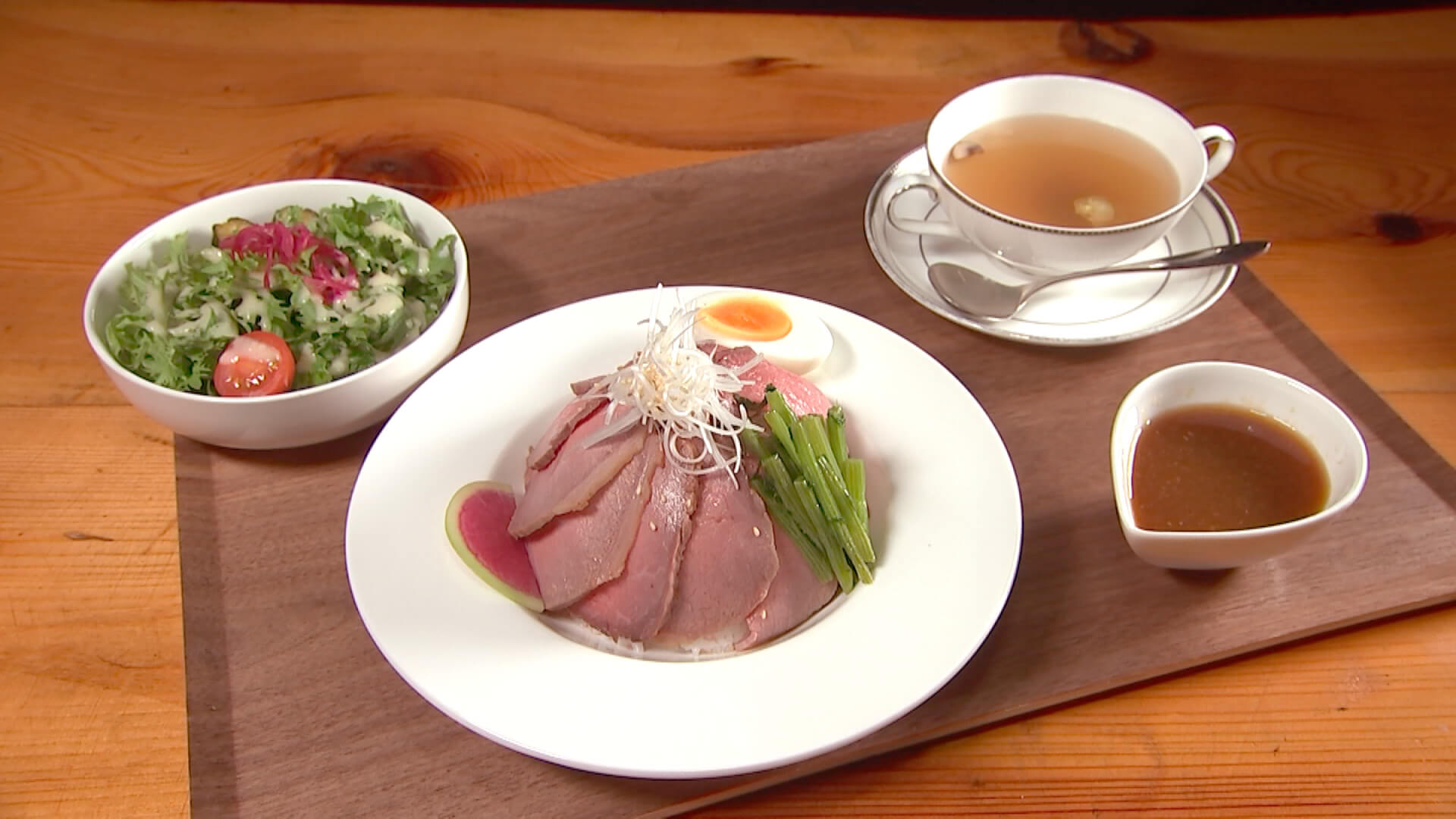 春キャベツとほうれん草チキン