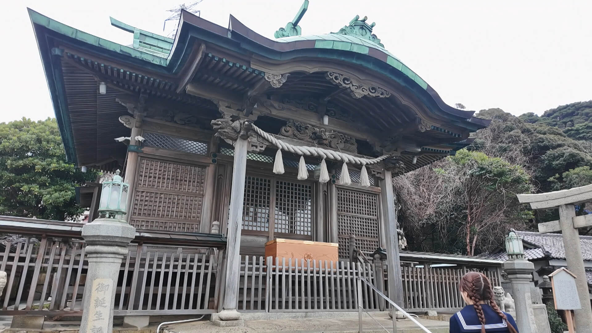 和布刈神社 本殿